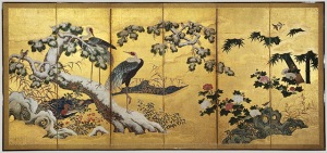 Kano &al, Birds & Flowers of 4 Seasons 2, Momoyama xvii